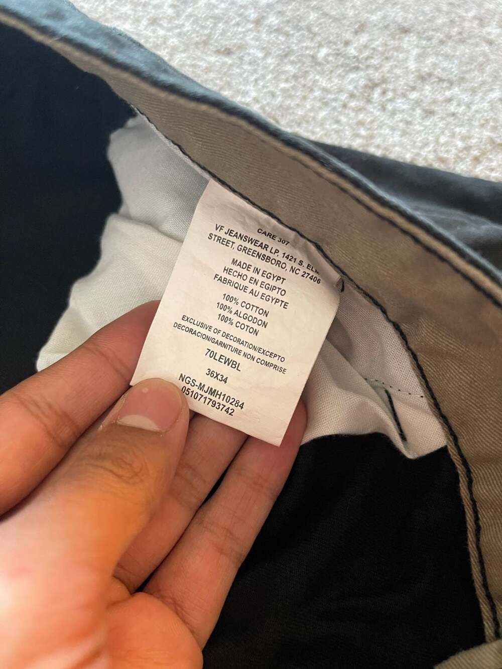 Wrangler Cargo Pants, 36X34 - Picture 4 of 5